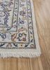 aalam ivory wool hand knotted Rug - Corner aalam ivory wool hand knotted Rug - Corner