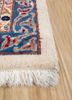 aalam gold wool hand knotted Rug - Corner