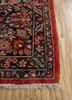 aalam blue wool hand knotted Rug - Corner aalam blue wool hand knotted Rug - Corner