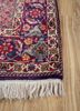aalam red and orange wool hand knotted Rug - Corner aalam red and orange wool hand knotted Rug - Corner