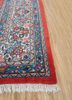 aalam blue wool hand knotted Rug - Corner aalam blue wool hand knotted Rug - Corner