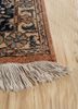 aalam beige and brown wool hand knotted Rug - Corner aalam beige and brown wool hand knotted Rug - Corner