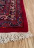 aalam red and orange wool hand knotted Rug - Corner aalam red and orange wool hand knotted Rug - Corner