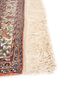 gulmarg red and orange silk hand knotted Rug - Corner