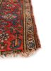 aalam blue wool hand knotted Rug - Corner aalam blue wool hand knotted Rug - Corner