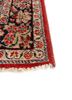 aalam red and orange wool hand knotted Rug - Corner aalam red and orange wool hand knotted Rug - Corner