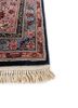 aalam blue wool hand knotted Rug - Corner aalam blue wool hand knotted Rug - Corner