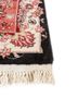 aalam grey and black wool hand knotted Rug - Corner aalam grey and black wool hand knotted Rug - Corner
