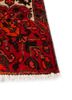 aalam red and orange wool hand knotted Rug - Corner aalam red and orange wool hand knotted Rug - Corner