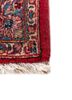 aalam red and orange wool hand knotted Rug - Corner aalam red and orange wool hand knotted Rug - Corner