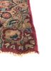 aalam red and orange wool hand knotted Rug - Corner aalam red and orange wool hand knotted Rug - Corner