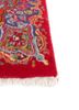 aalam red and orange wool hand knotted Rug - Corner aalam red and orange wool hand knotted Rug - Corner