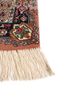 aalam red and orange wool hand knotted Rug - Corner aalam red and orange wool hand knotted Rug - Corner