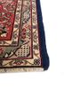 aalam blue wool hand knotted Rug - Corner aalam blue wool hand knotted Rug - Corner