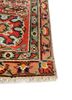 aalam blue wool hand knotted Rug - Corner