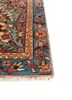 aalam blue wool hand knotted Rug - Corner aalam blue wool hand knotted Rug - Corner