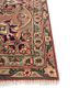 aalam green wool hand knotted Rug - Corner