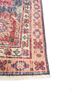 vintage red and orange wool hand knotted Rug - Corner vintage red and orange wool hand knotted Rug - Corner