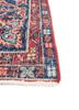 vintage red and orange wool hand knotted Rug - Corner vintage red and orange wool hand knotted Rug - Corner