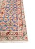 vintage red and orange wool hand knotted Rug - Corner vintage red and orange wool hand knotted Rug - Corner