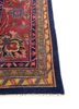 aalam blue wool hand knotted Rug - Corner aalam blue wool hand knotted Rug - Corner
