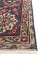 aalam red and orange wool hand knotted Rug - Corner aalam red and orange wool hand knotted Rug - Corner