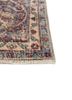 vintage red and orange wool hand knotted Rug - Corner vintage red and orange wool hand knotted Rug - Corner