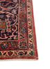 aalam red and orange wool hand knotted Rug - Corner aalam red and orange wool hand knotted Rug - Corner