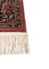 gulmarg red and orange silk hand knotted Rug - Corner gulmarg red and orange silk hand knotted Rug - Corner