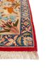 aalam ivory wool hand knotted Rug - Corner aalam ivory wool hand knotted Rug - Corner