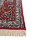 aalam blue wool hand knotted Rug - Corner aalam blue wool hand knotted Rug - Corner