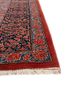 aalam red and orange wool hand knotted Rug - Corner aalam red and orange wool hand knotted Rug - Corner
