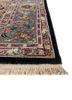 aalam grey and black wool hand knotted Rug - Corner aalam grey and black wool hand knotted Rug - Corner