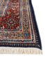 aalam green wool hand knotted Rug - Corner