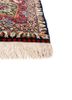 aalam blue wool hand knotted Rug - Corner aalam blue wool hand knotted Rug - Corner