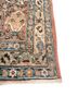 aalam beige and brown wool hand knotted Rug - Corner