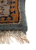 aalam grey and black wool hand knotted Rug - Corner aalam grey and black wool hand knotted Rug - Corner