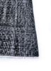 lacuna grey and black wool hand knotted Rug - Corner
