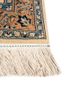 aalam blue wool hand knotted Rug - Corner aalam blue wool hand knotted Rug - Corner