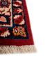 aalam blue wool hand knotted Rug - Corner aalam blue wool hand knotted Rug - Corner