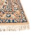 aalam beige and brown wool hand knotted Rug - Corner
