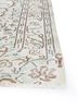 vintage ivory wool hand knotted Rug - Corner vintage ivory wool hand knotted Rug - Corner
