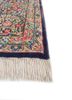 aalam blue wool hand knotted Rug - Corner aalam blue wool hand knotted Rug - Corner