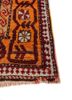 kiaan red and orange wool hand knotted Rug - Corner kiaan red and orange wool hand knotted Rug - Corner