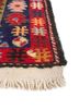 kiaan red and orange wool and silk hand knotted Rug - Corner kiaan red and orange wool and silk hand knotted Rug - Corner
