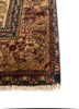 aalam green wool hand knotted Rug - Corner aalam green wool hand knotted Rug - Corner