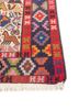 kiaan blue wool and silk hand knotted Rug - Corner kiaan blue wool and silk hand knotted Rug - Corner
