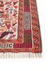 kiaan red and orange wool and silk hand knotted Rug - Corner kiaan red and orange wool and silk hand knotted Rug - Corner