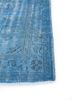 lacuna blue wool hand knotted Rug - Corner lacuna blue wool hand knotted Rug - Corner