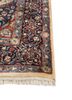 aalam blue wool hand knotted Rug - Corner aalam blue wool hand knotted Rug - Corner